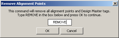 remove alignment points 1